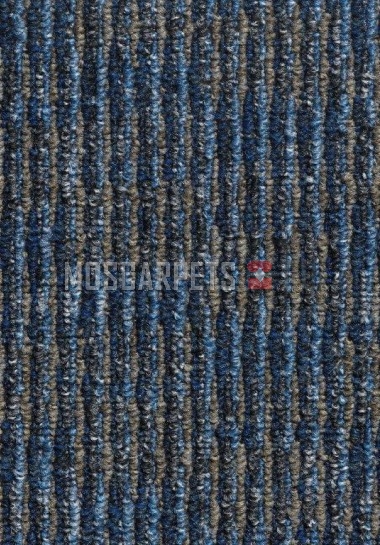 Ковровая плитка Toronto 380 (Торонто) Серо-синий