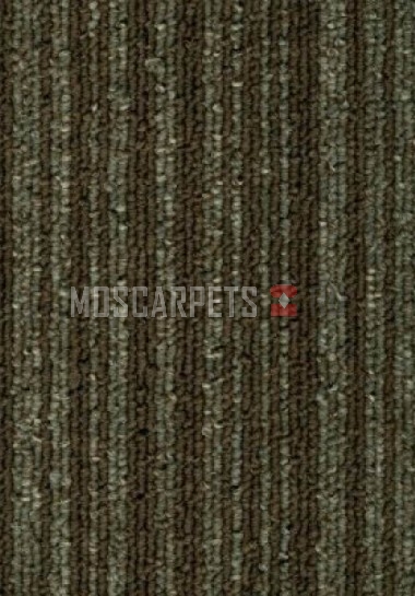 Ковровая Плитка Stripe (Страйп) 183 коричнево-серый