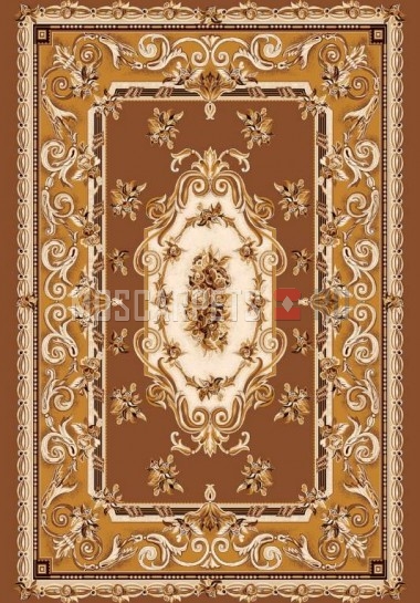 Палас Версаль (карпет) 235a6/43 бежево-коричневый