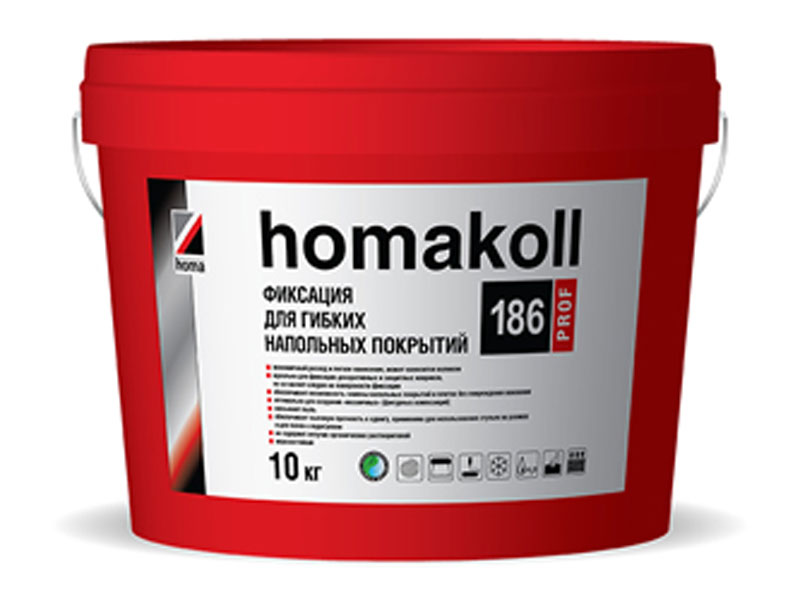 Клей Homakoll 186 для гибких напольных покрытий