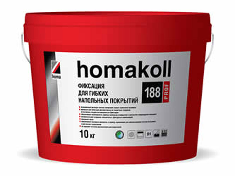 Клей Homakoll 188 для гибких напольных покрытий
