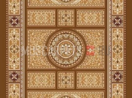 Палас Визирь (карпет) 1381b4/43 бежево-коричневый
