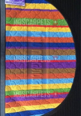 Коврик Коврик  придверный LUX multicolor 027 разноцветный
